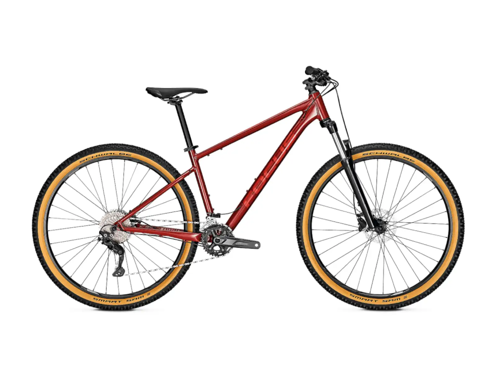 Horský bicykel Focus Whistler 3.7 DI Rust Red veľ. XS