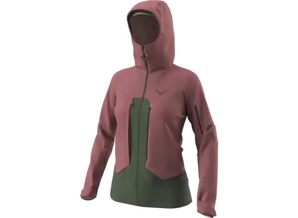 Dynafit Tigard 3L Stretch dámska bunda Dark Rose