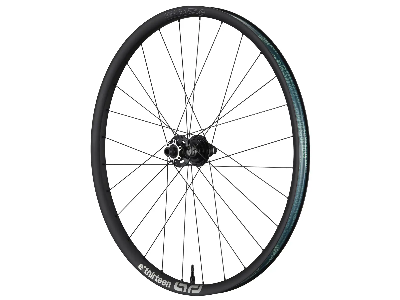 E-13 Grappler Race Carbon Boost 29" zadné pletené koleso orech XD čierne