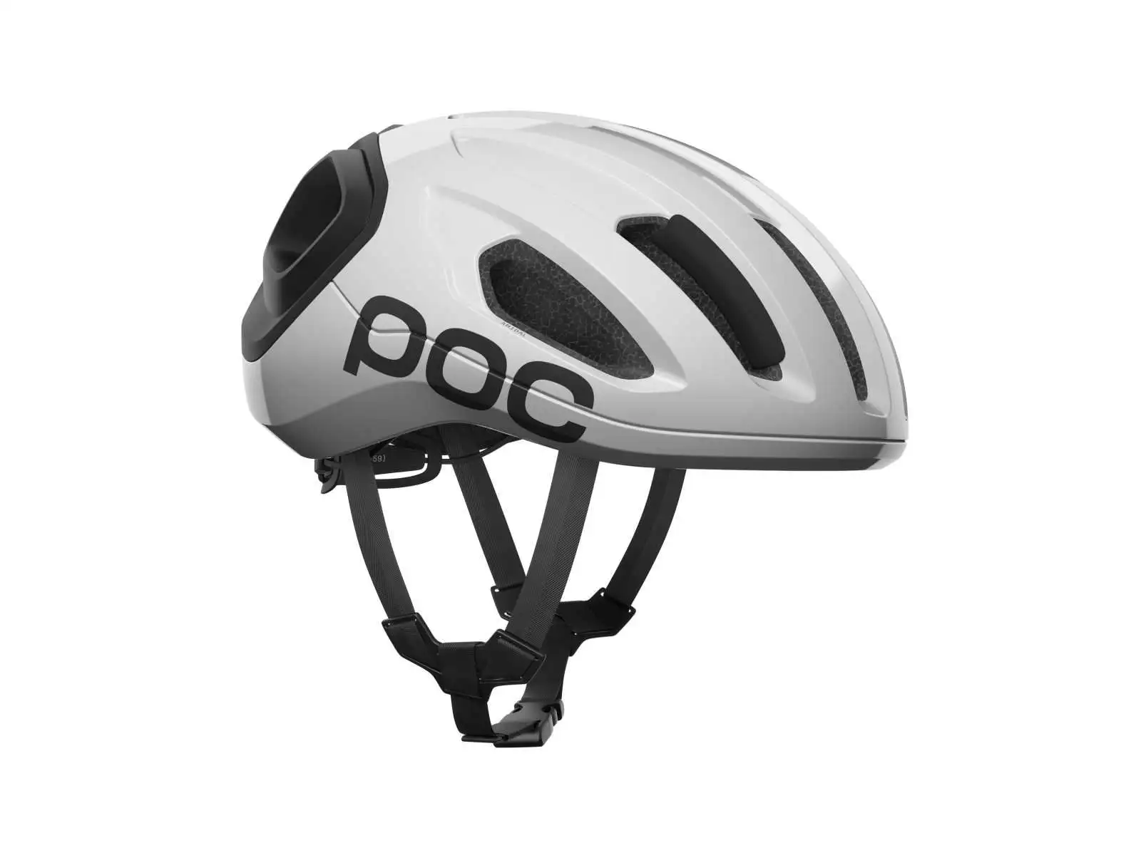 POC Amidal cestná prilba Hydrogen White/Uranium Black Matt