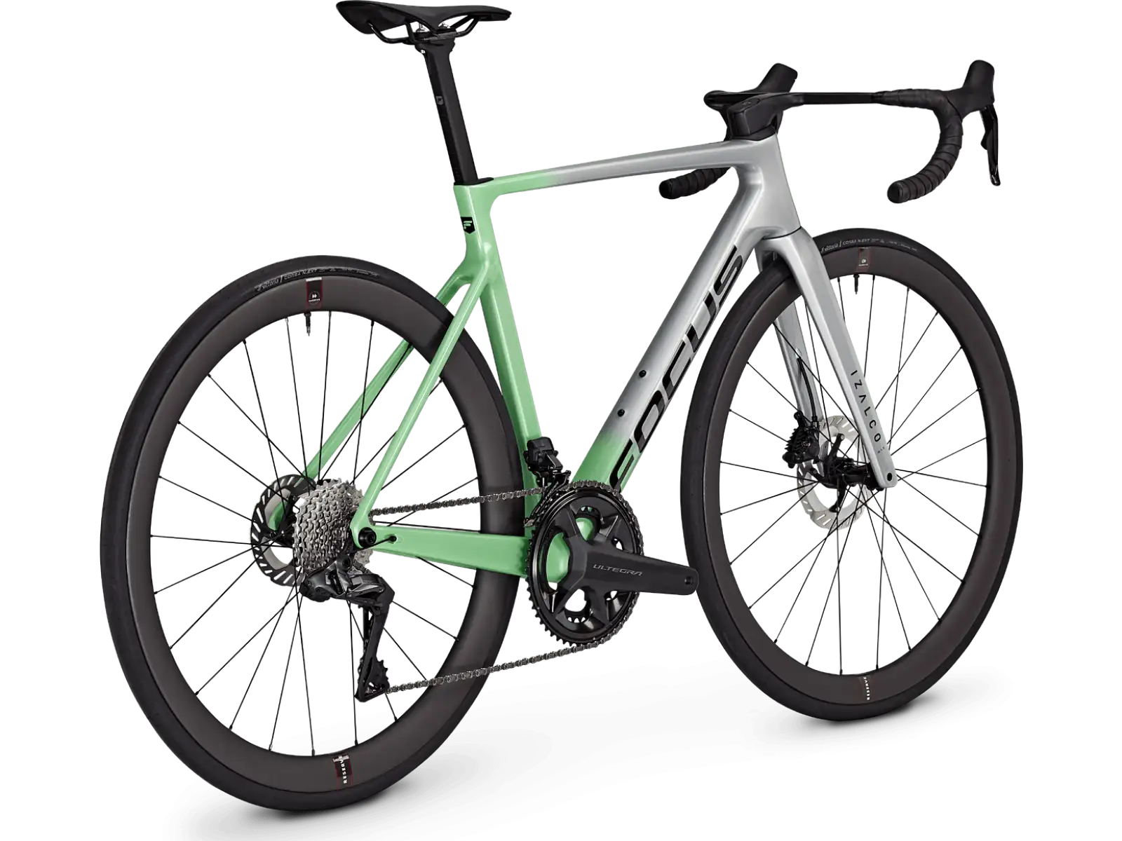Focus IZALCO MAX 9.7 cestný bicykel Nepalsilver / Mintgrey