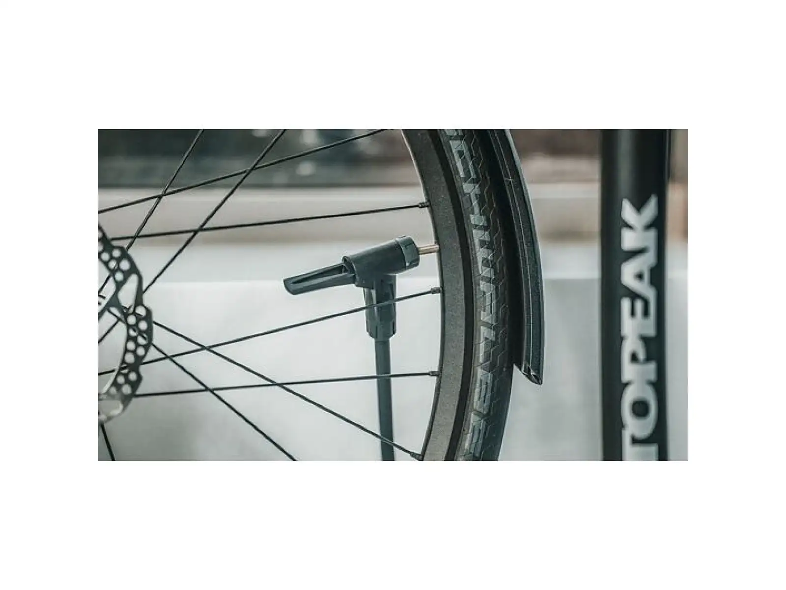 Topeak JoeBlow Urban EX dielenská pumpa čierna/žltá