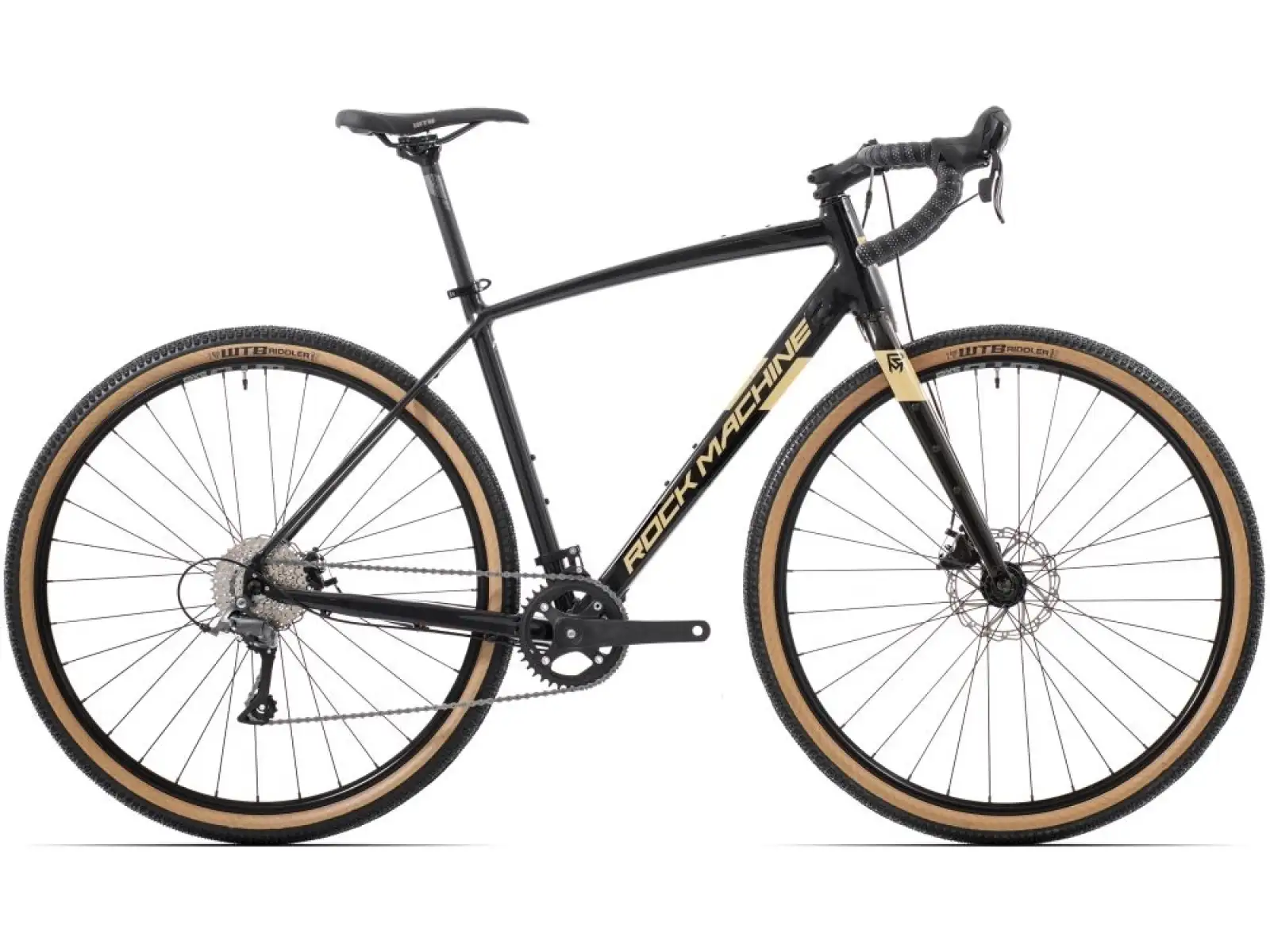 Rock Machine Gravelride 200 gravel kolo Gloss Black/Sand