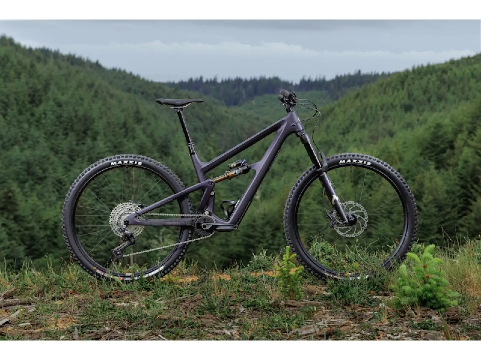 Ibis Ripmo V3 GX Eagle AXS horský bicykel Heckleberry Purple