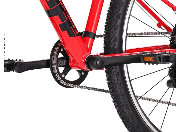 Rock Machine RIFF JR 27 detský bicykel Gloss Fire Red