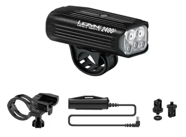 Lezyne Mega Drive 2400+ Loaded kit svetelná súprava 