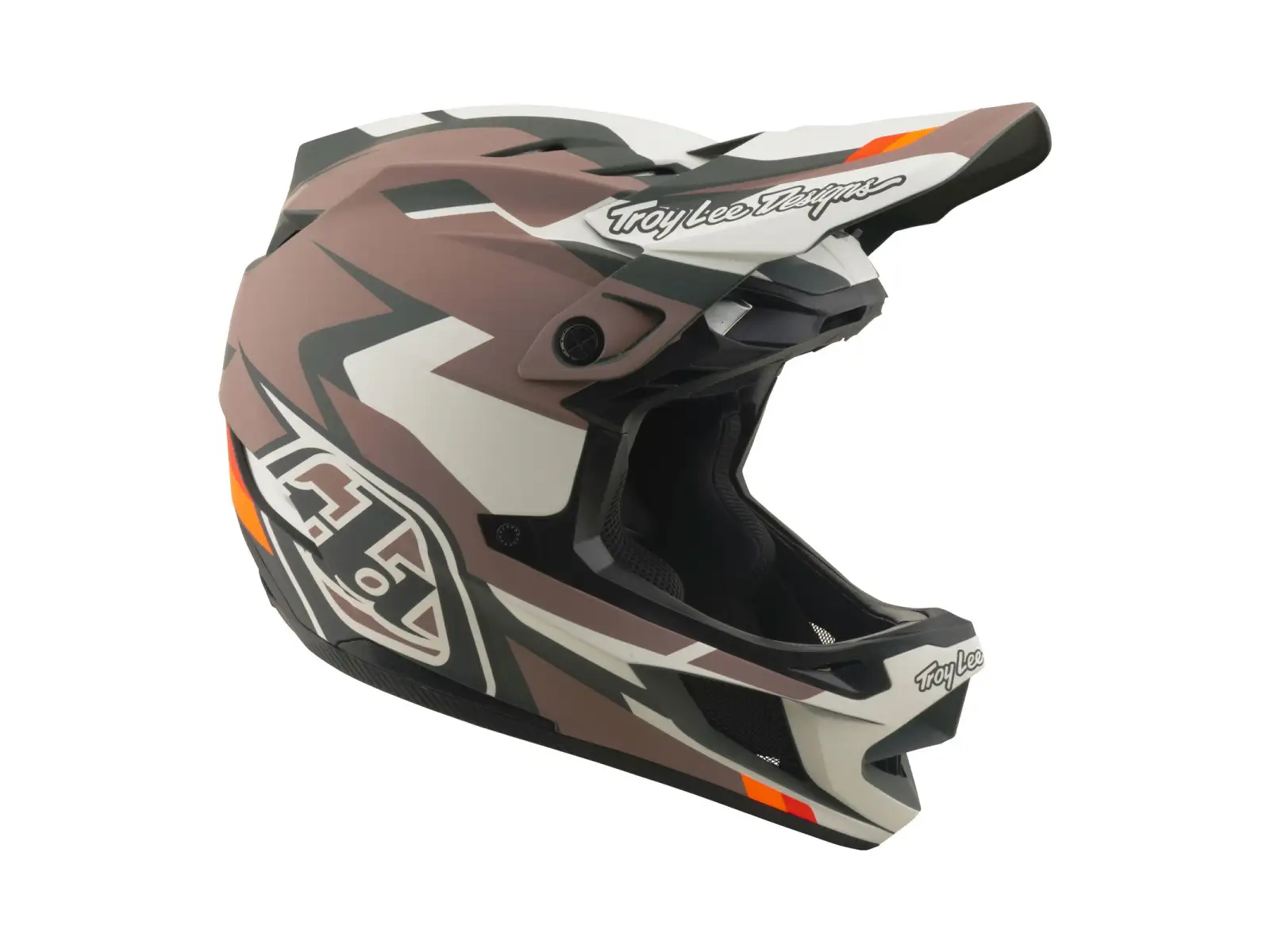 Troy Lee Designs D4 Polyacrylite MIPS prilba Roamer Clay