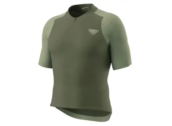 Dynafit Ride Light 1/2 zip pánsky dres krátky rukáv Thyme