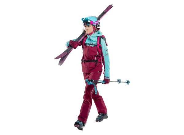 Dynafit Beast Hybrid Dámska bunda Marine Blue/Beet Red