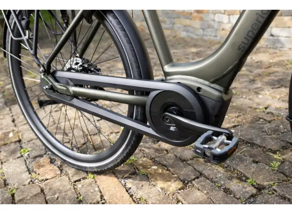 Superior eMOVE 6.3 mestský elektrobicykel Matte Dark Green