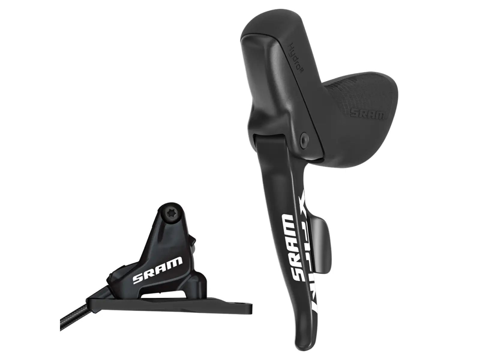 Sram Apex HDR hydraulická predná brzda Flat Mount a ovládanie teleskopickej sedlovky