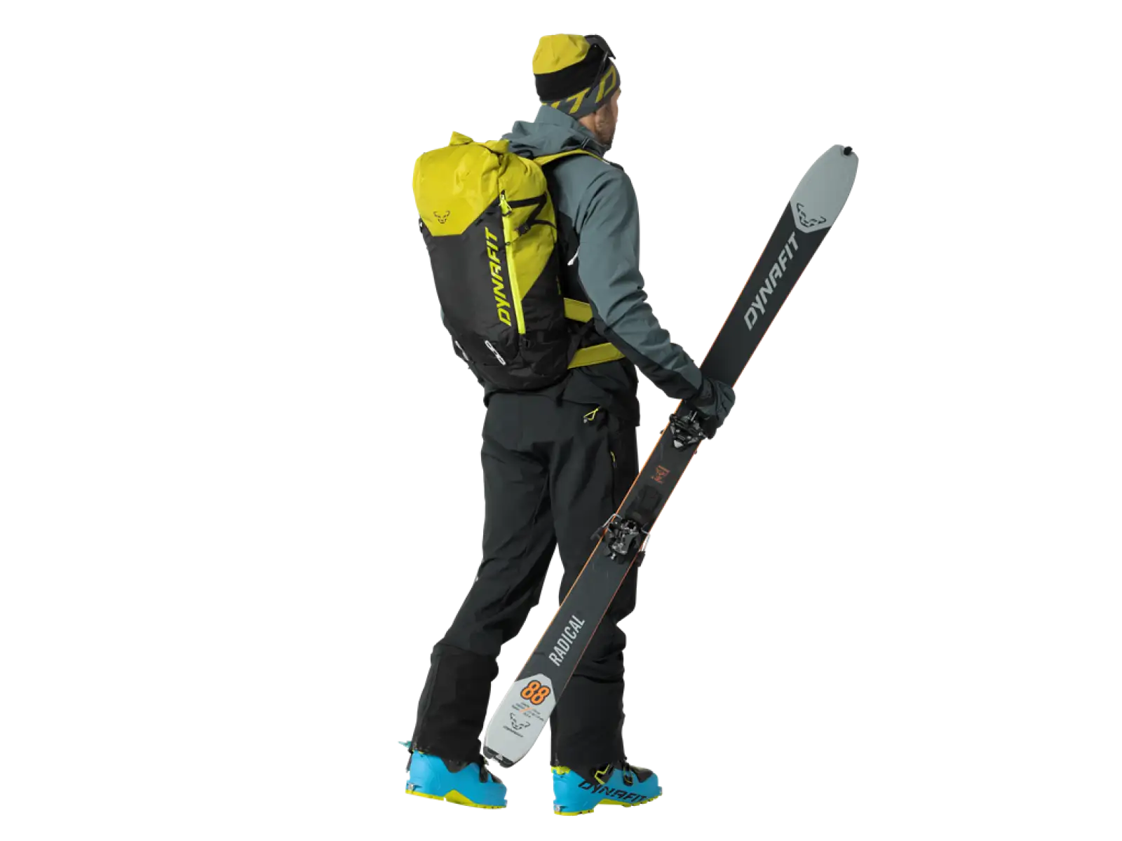 Dynafit Radical 30+ skialpinistický batoh 30 l Golden Lime/Black Out