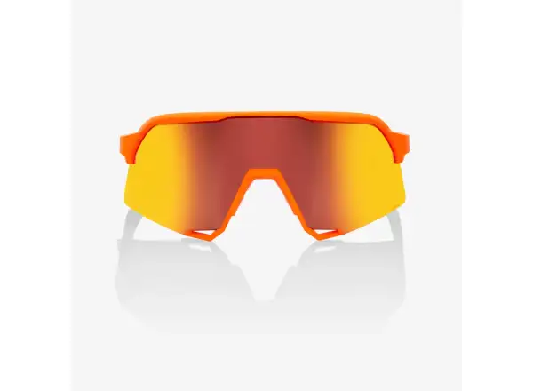 100%  S3 okuliare Soft Tact HiPER Neon Orange/Red Multilayer