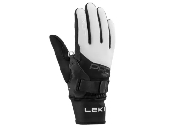 Leki PRC ThermoPlus Shark Women dámske bežecké rukavice Black-White