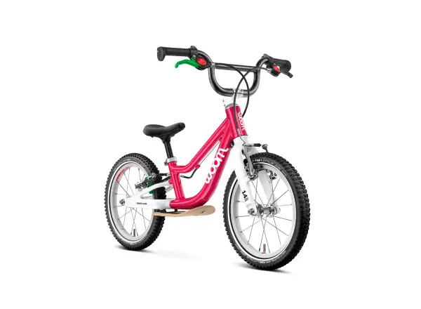 Woom GO 1 Plus detské odrážadlo 14" Hot Pink