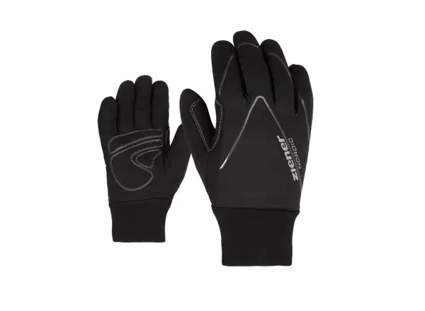 Ziener Unico Junior detské zimné rukavice Black