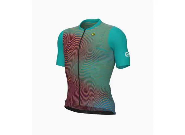 Alé PR-E Onda pánsky dres krátky rukáv Emerald Green