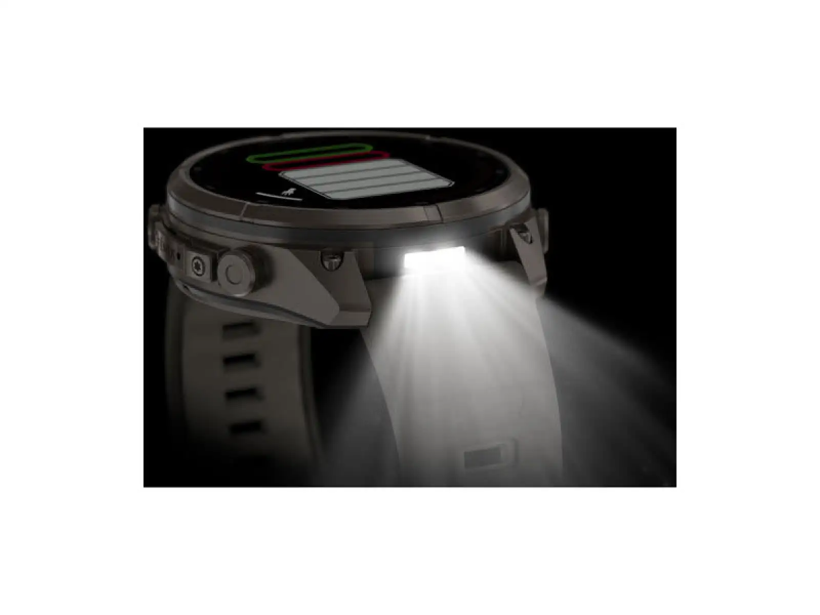 Garmin Fénix 9 Pro inReach Solar 47 mm Titanium Pebble Gray/Silver Gray