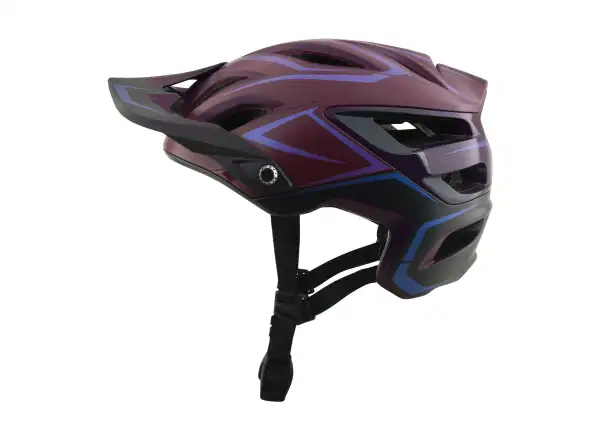 Troy Lee Designs A3 MIPS prilba Pin Sangria