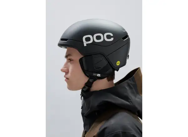 POC Obex Contour Communication lyžiarska prilba Sylvanite Grey Matt/Uranium Black Matt