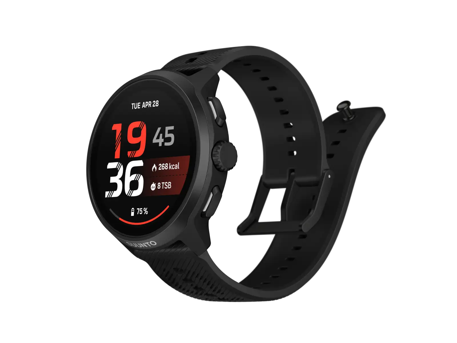 Suunto Run 2 inteligentné hodinky 64 GB All Black