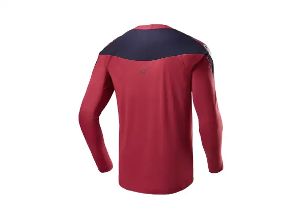 Alpinestars A-Supra Race pánsky dres dlhý rukáv Burgundy