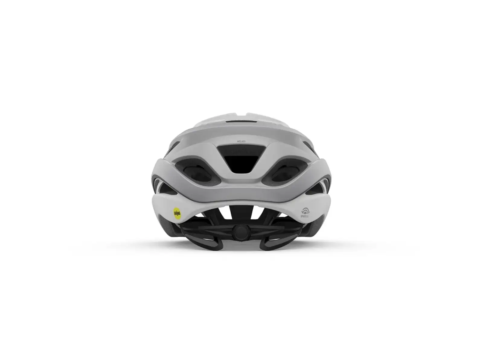 Giro Helios sférická cestná prilba Mat White/Silver Fade