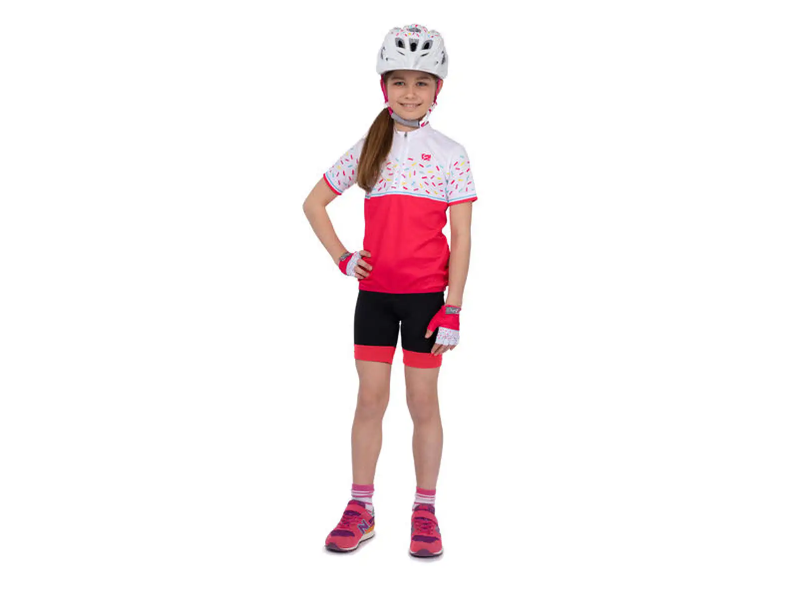 Etape Missy detská cyklistická prilba biela