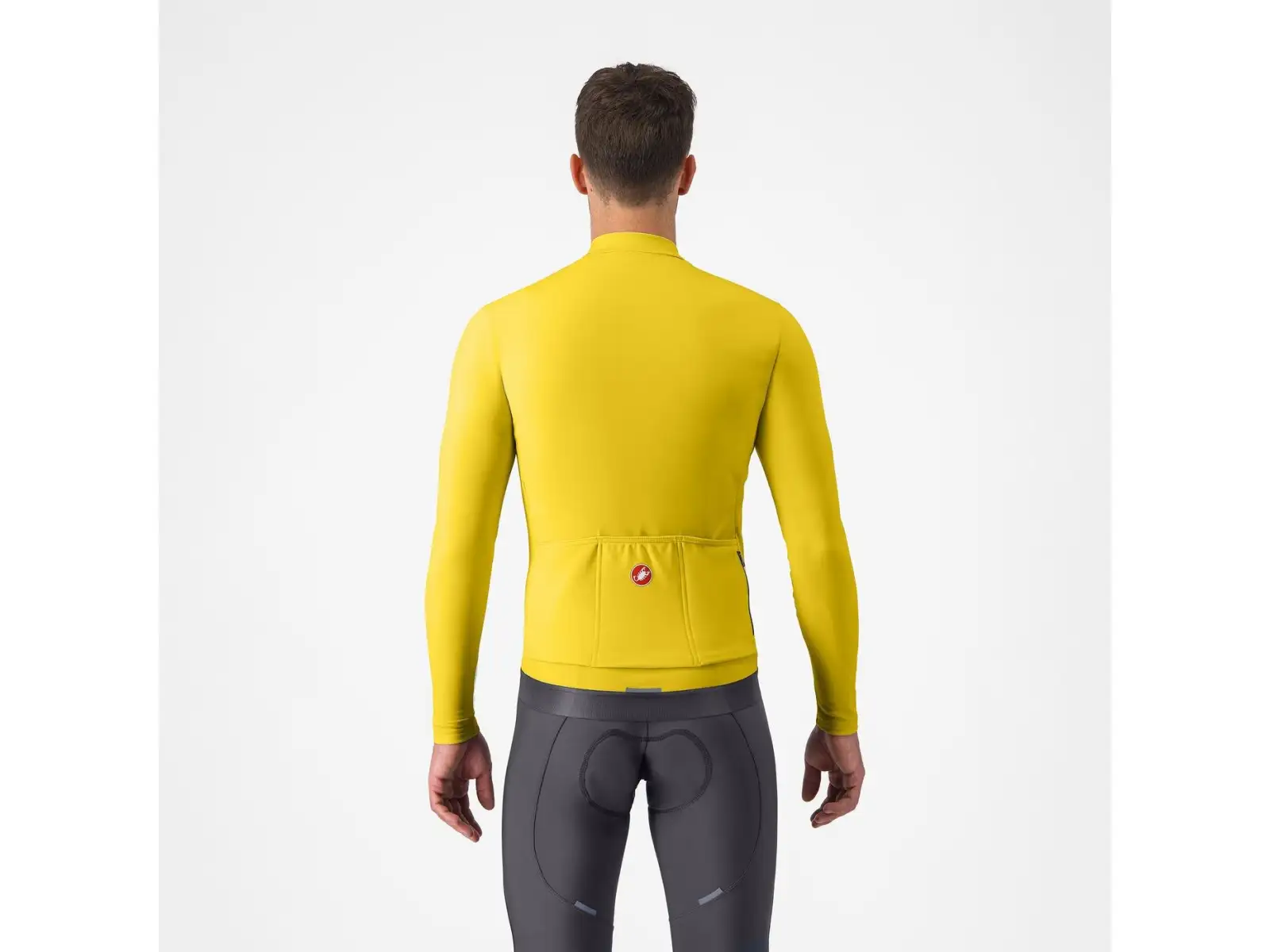 Castelli Espresso Thermal Jersey pánsky dres Mango Mojito/Dark Gray