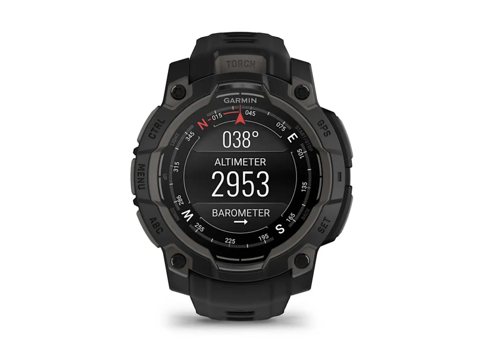 Garmin Instinct 3 Amoled 45 mm inteligentné hodinky Black/Black remienok