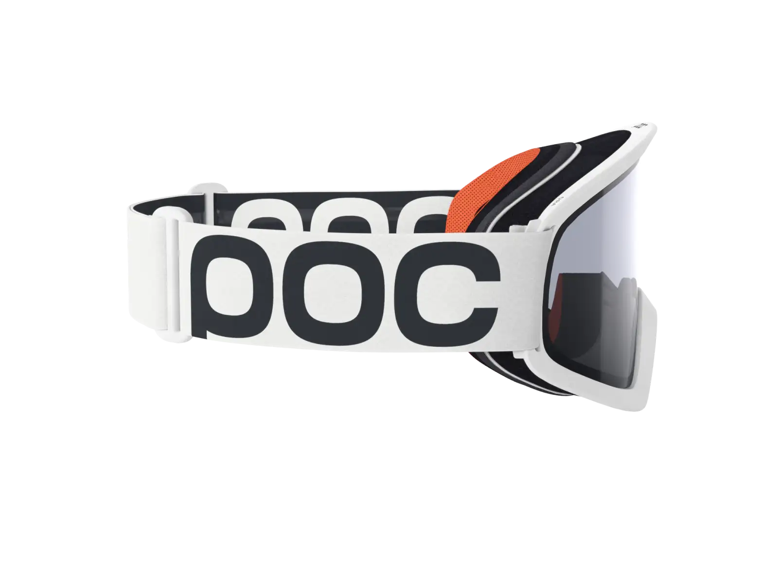 POC Ora MTB okuliare Hydrogen White/Clarity Universal/Cloudy Grey