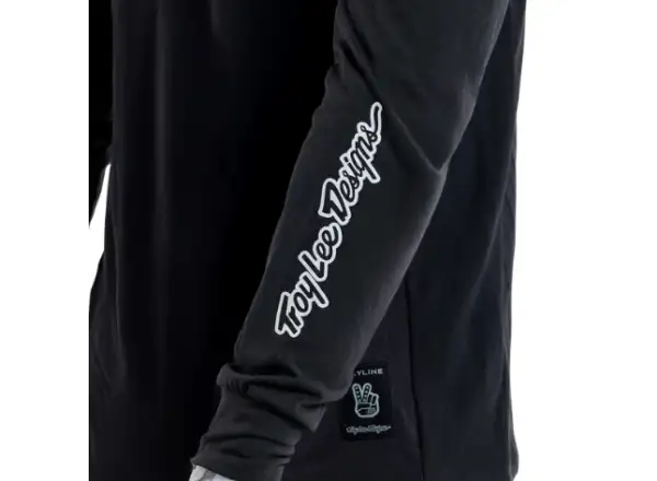 Troy Lee Designs Skyline Ride Tee pánsky dres dlhý rukáv Signature Black
