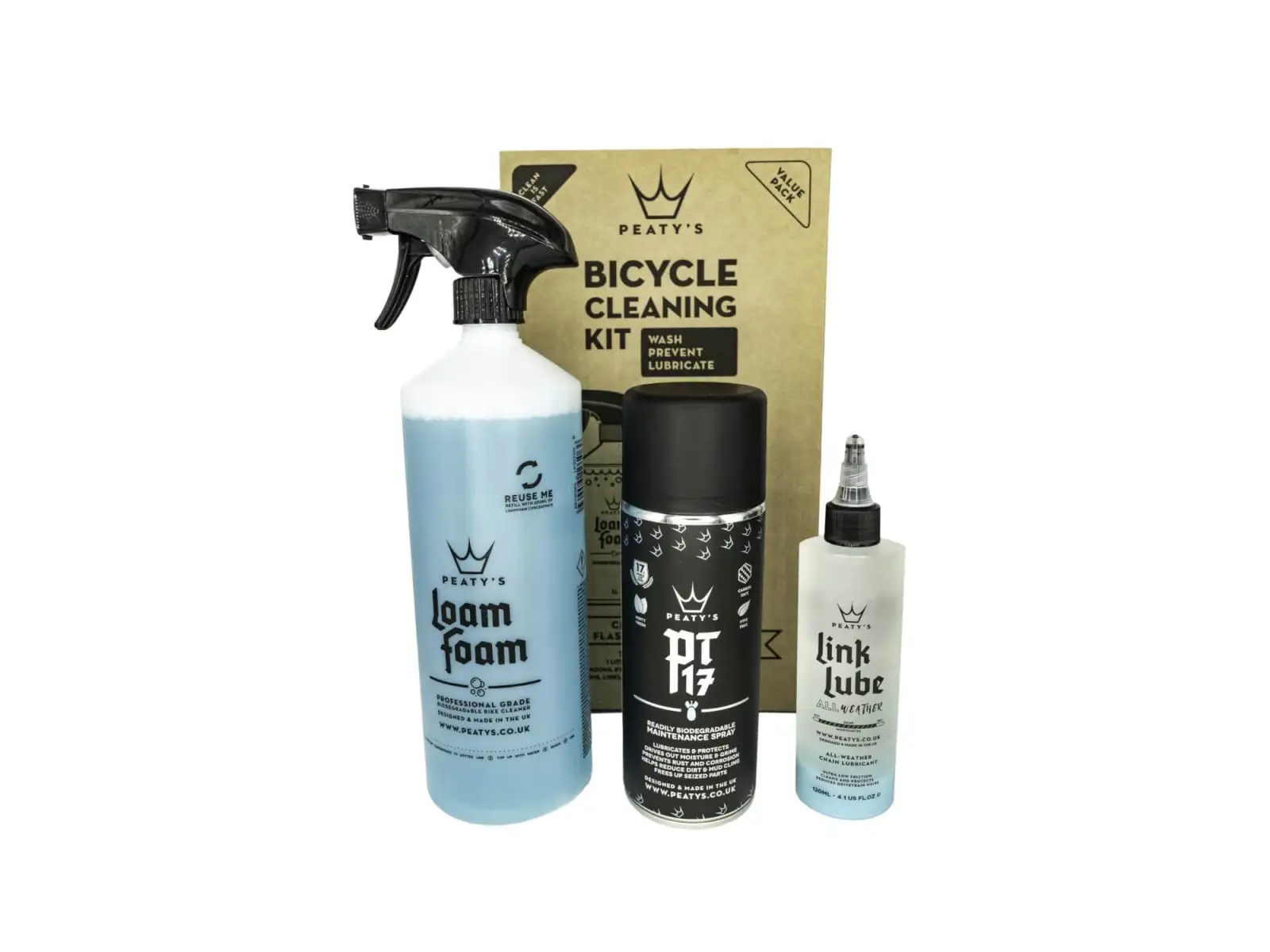 Peatys Darčekové balenie Clean Protect Lube