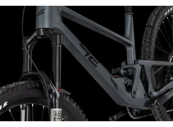 4Ever Volcanno Etna celoodpružený horský bicykel Grey Matt/Black