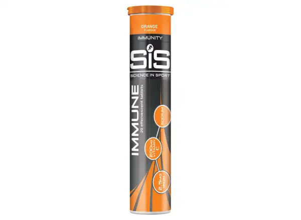 SiS Immune šumivé tablety 20 ks pomaranč