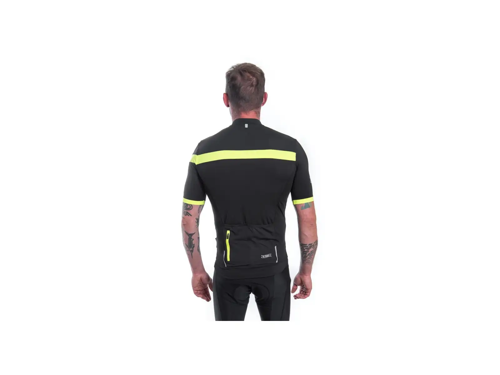 Sensor Cyklo Coolmax Classic pánsky dres s krátkym rukávom True Black