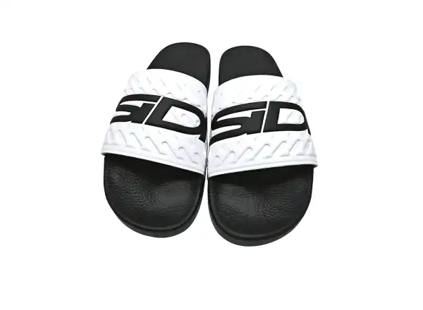 Sidi Pool Slide pánske šľapky Black/White