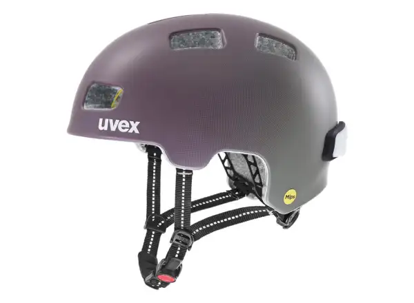 Uvex City 4 Mips prilba Plum Mat