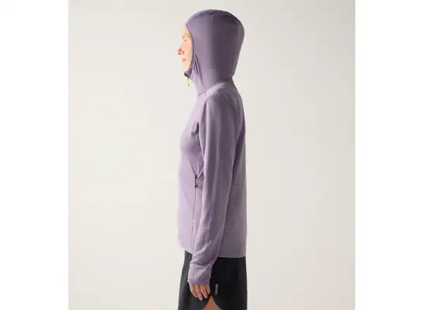 Haglöfs L.I.M Mid Multi Hood dámska mikina s kapucňou Purple Fog