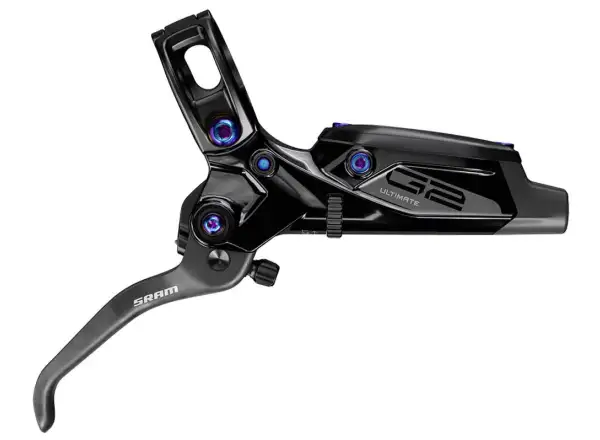 Predná kotúčová brzda Sram G2 Ultimate Carbon Black/Rainbow