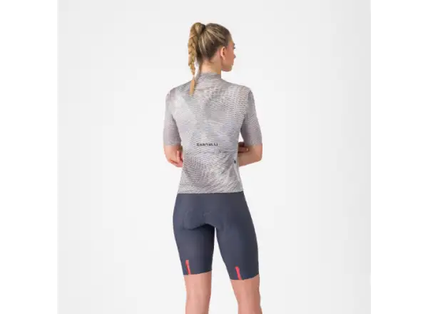 Castelli Prima 2 DT dámske kraťasy s trakmi Twilight Blue/Hibiscus