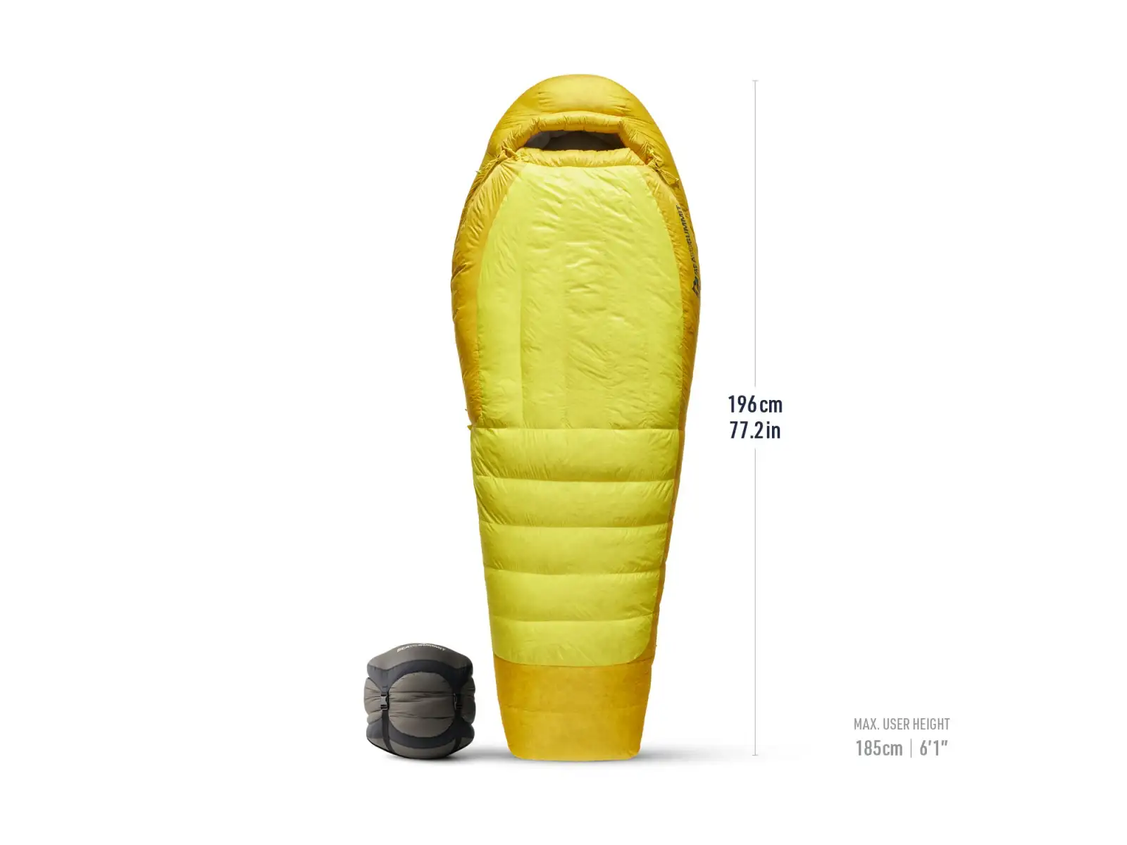 Sea To Summit Alpine Down Regular spacák -29C Blazing Yellow