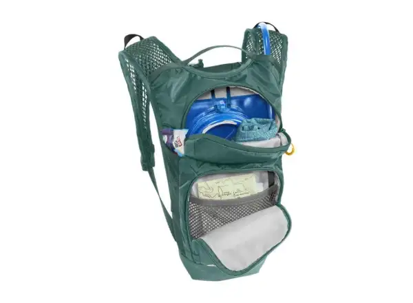 Detský batoh Camelbak Mini Mule 5 l + rezervoár 1,5 l (zelený s horským motívom)
