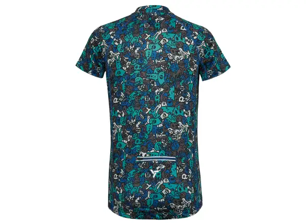 Silvini Scrivia detský dres krátky rukáv Blue/Yellow