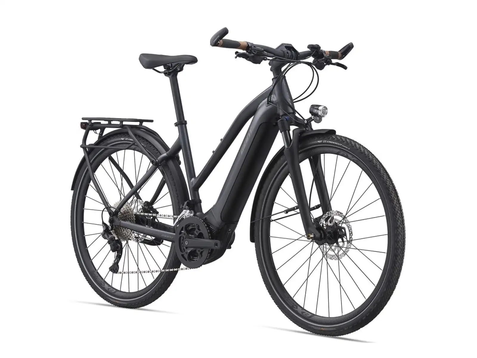 Giant Explore E+1 STA trekingový e-bike gunmetal black