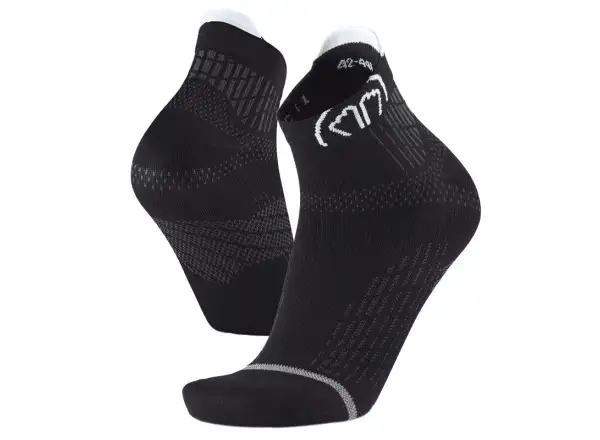 Anatomické členkové ponožky Sidas Run Black