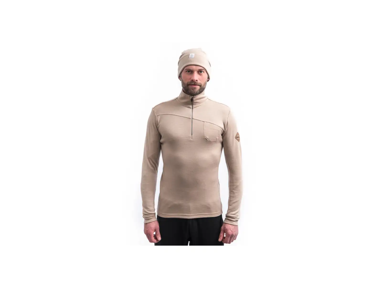 Sensor Merino Extreme Up čiapka Almond Beige