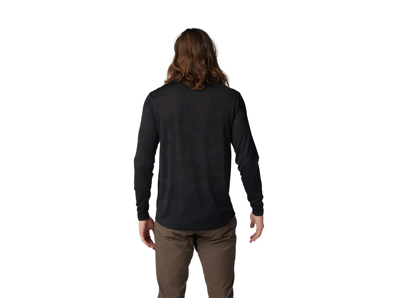 Fox Ranger TruDri pánsky dres dlhý rukáv Black