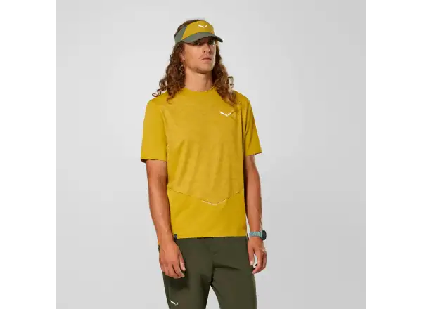 Salewa Pedroc Tech Dry pánske tričko Olive Oil