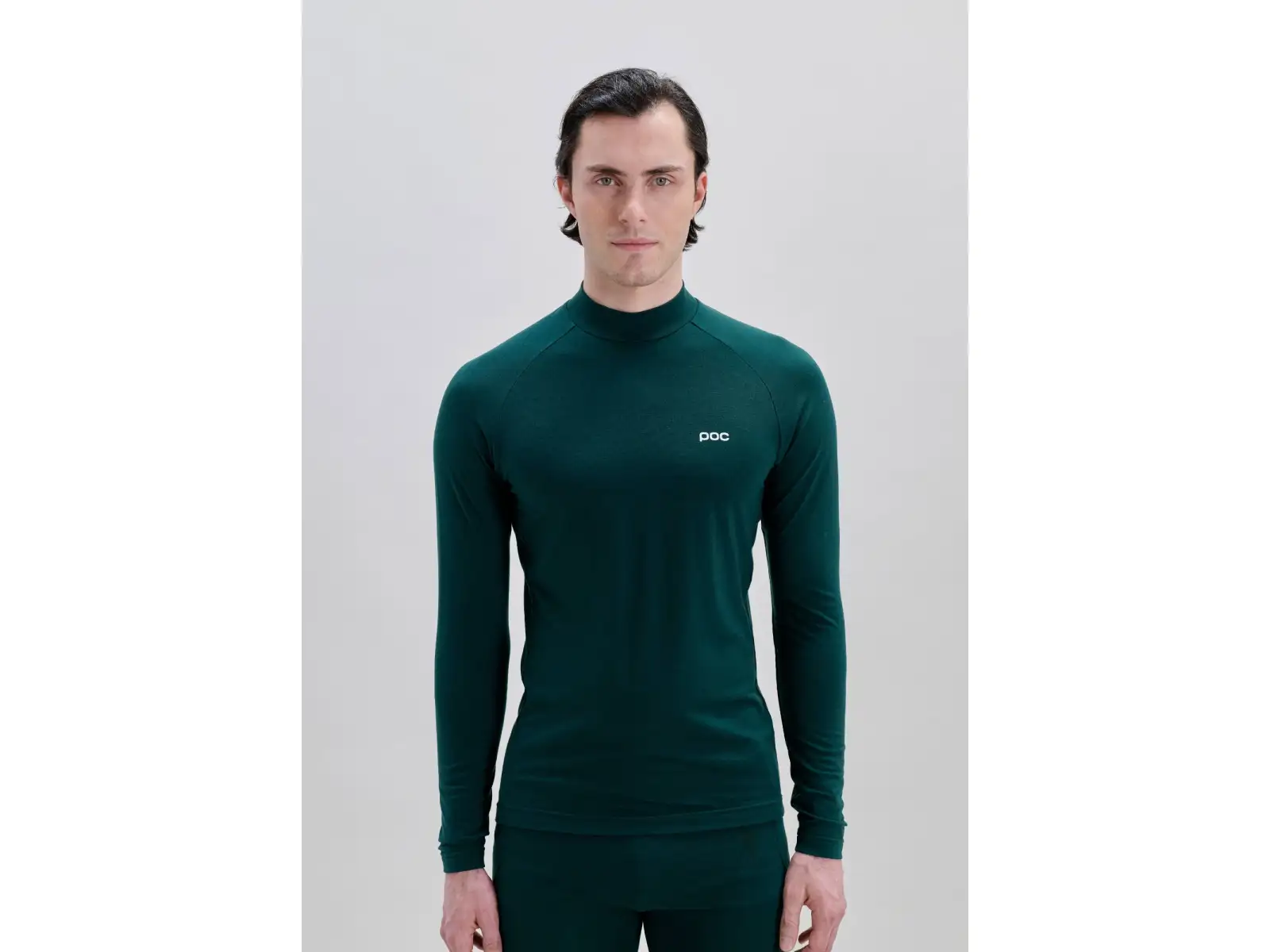 POC Layer Merino pánske spodné tričko dlhý rukáv Pargasite Green